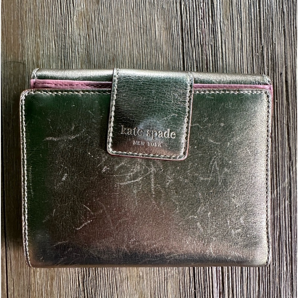 Kate Spade Gold Wallet